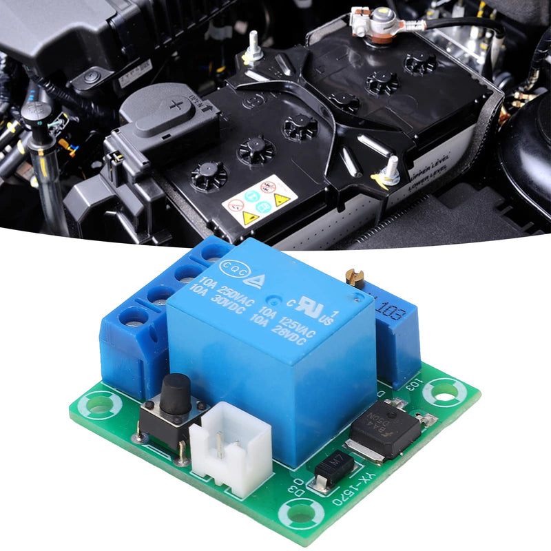 2pcs Battery Low Voltage Protector PCB Module Low Voltage Automatic Isolator Switch 5V 12V 24V 10MA(12V) 12v