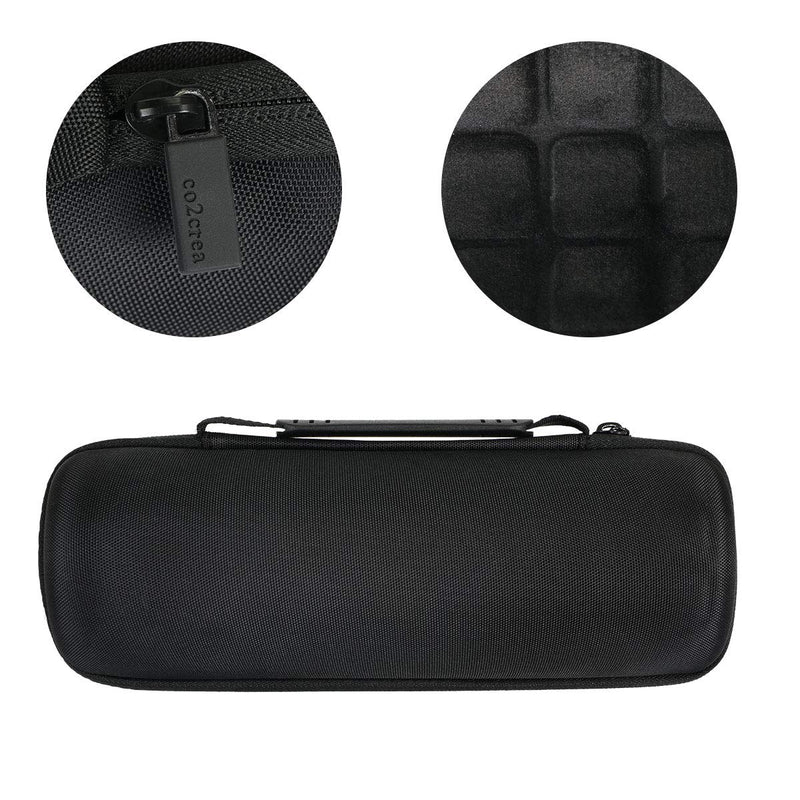 co2crea Hard Travel Case Replacement for Ultimate Ears UE Boom 3 Portable Bluetooth Wireless Speaker (Night Black) Night Black