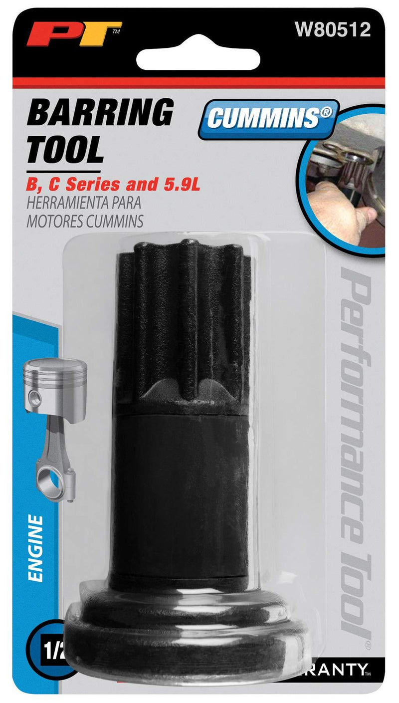 Performance Tool W80512 Cummins B and C Barring Tool and 5.9L Diesels Dodge Pickup Trucks Cummins Barring Tool