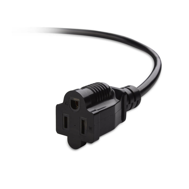 Cable Matters 2-Pack Computer Equipment to PDU Power Cord, Power Cable (IEC C14 to NEMA 5-15R) 1 Foot