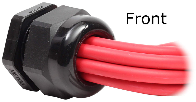 Fastronix Weatherproof Grommet for Wire Bundle Diameter 0.59"-0.99" Size PG 29 0.5"-0.99"