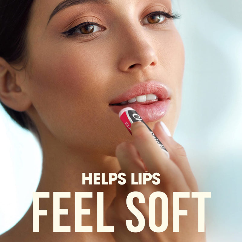 ChapStick Classic Cherry Lip Balm Tubes for Lip Care - 0.15 Oz (Pack of 12) 0.15 Ounce (Pack of 12)