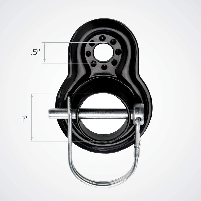 Coupler Hitch Attachments for Instep and Schwinn Bike Trailers, Flat and Angled Couplers for a Wide Range of Bicycle Carriers, Trailer Sizes, Models, and Styles Flat Coupler