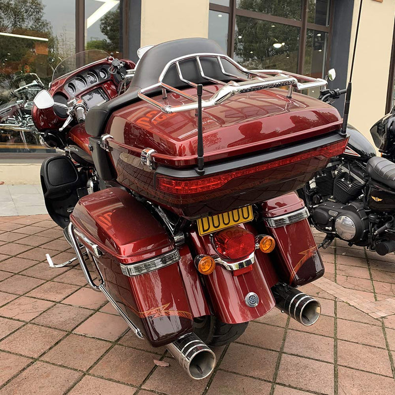 Rydonair Antenna Compatible with Harley Davidson 1998-2021 | 7 inches Flexible Rubber Antenna Replacement | Designed for Optimized FM/AM Reception