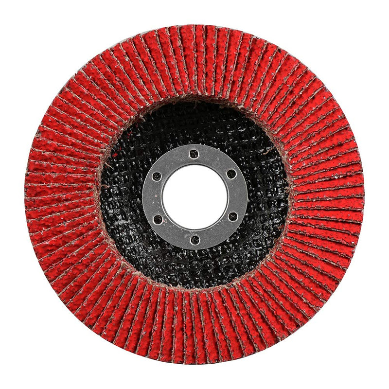 BHA Alpha Disc High Density Ceramic Flap Discs Jumbo Grinding Wheels XL, 4.5" x 7/8" - 5 Pack (60 Grit) 60 Grit