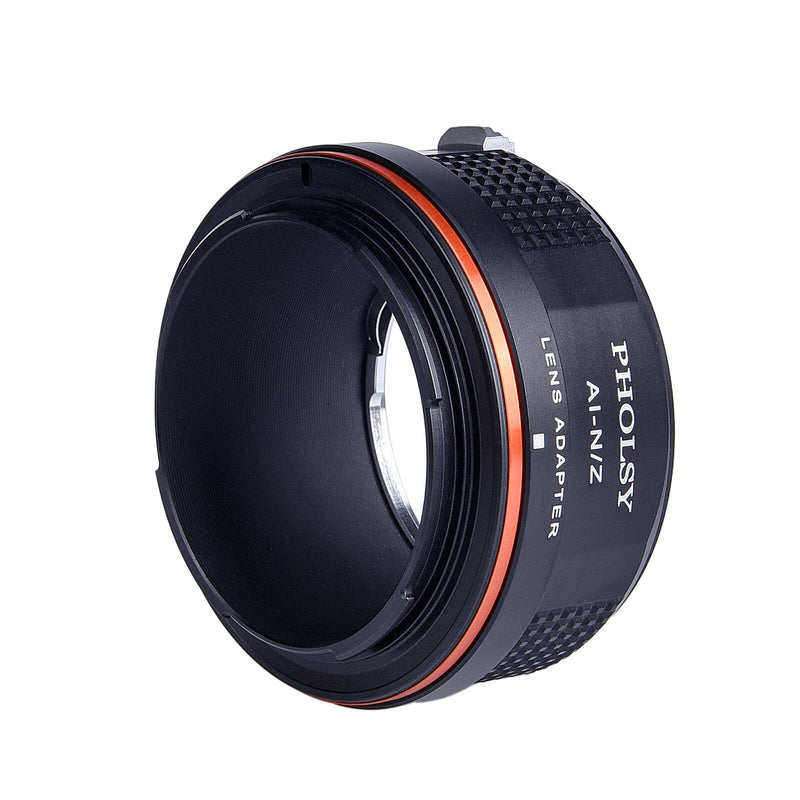 PHOLSY FTZ Lens Adapter for Nikkor AI/F/AIS/AF/AF-I/AF-S Lens Compatible with Nikon F Lens to Nikon Z Mount Camera Body Compatible with Nikon Z fc, Z30, Z9, Z8, Z6II, Z7II, Z6, Z7, Z5, Z50 Nikon F to Nikon Z