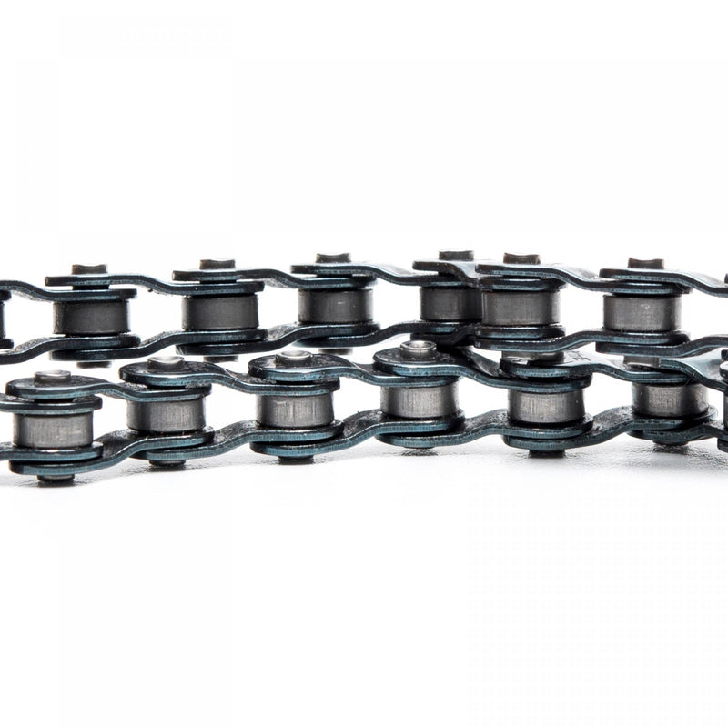 uxcell 8Pcs #40 Chain Offset Half Link Roller, 1/2" Pitch Carbon Steel, Standard Chain End Connector Split Links for 08A Chain