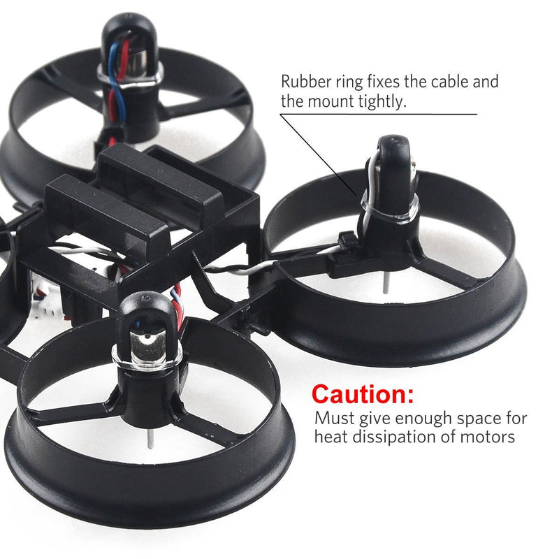 Crazepony 4pcs 6x15mm Motor (Speed: Insane) 19000KV for Blade Inductrix Tiny Whoop Micro JST 1.25 Plug