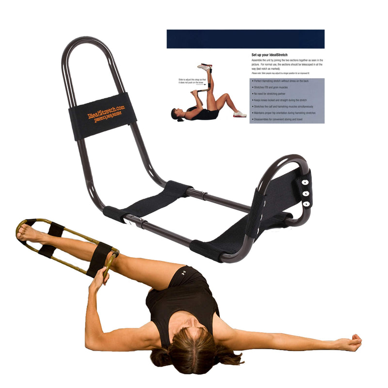 IdealStretch Original Hamstring Stretcher Device - Hamstring & Calf Stretcher Reduces Pain & Provides Deep Knee Stretch Basic Unit