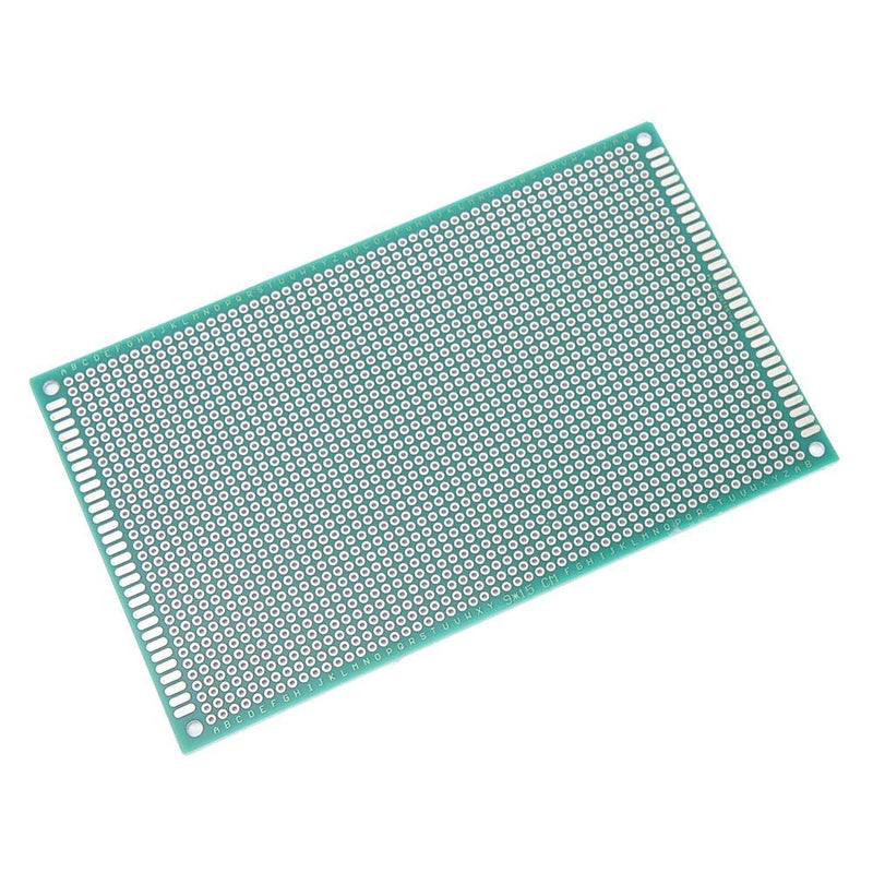 YWBL-WH 10pcs perforated breadboard breadboard 9 × 15 cm circuit board double-sided universal circuit board kit PCB breadboard 9 × 15 cm