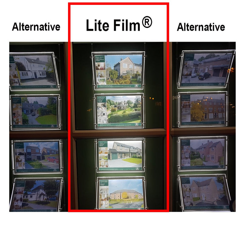 RTL49 - 10 sheets of 11" x 17" - Translucent Backlit Film sheet / Back Lit Paper Displays, Excellently printable with all Inkjet printers & Laser Copiers