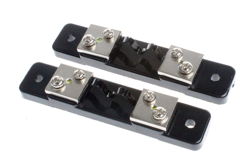 NOYITO 20A 75mV Metal Shunt Resistor External Shunt for Current Ammeter Analog Panel Meter (Pack of 2)