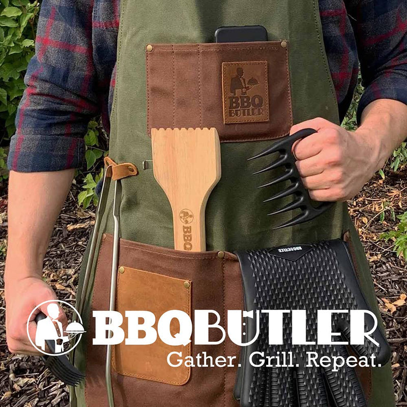 The Original Bear Paws Shredder Claws - Easily Lift, Handle, Shred, and Cut Meats - Essential for BBQ Pros - Ultra-Sharp Blades and Heat Resistant Nylon Black
