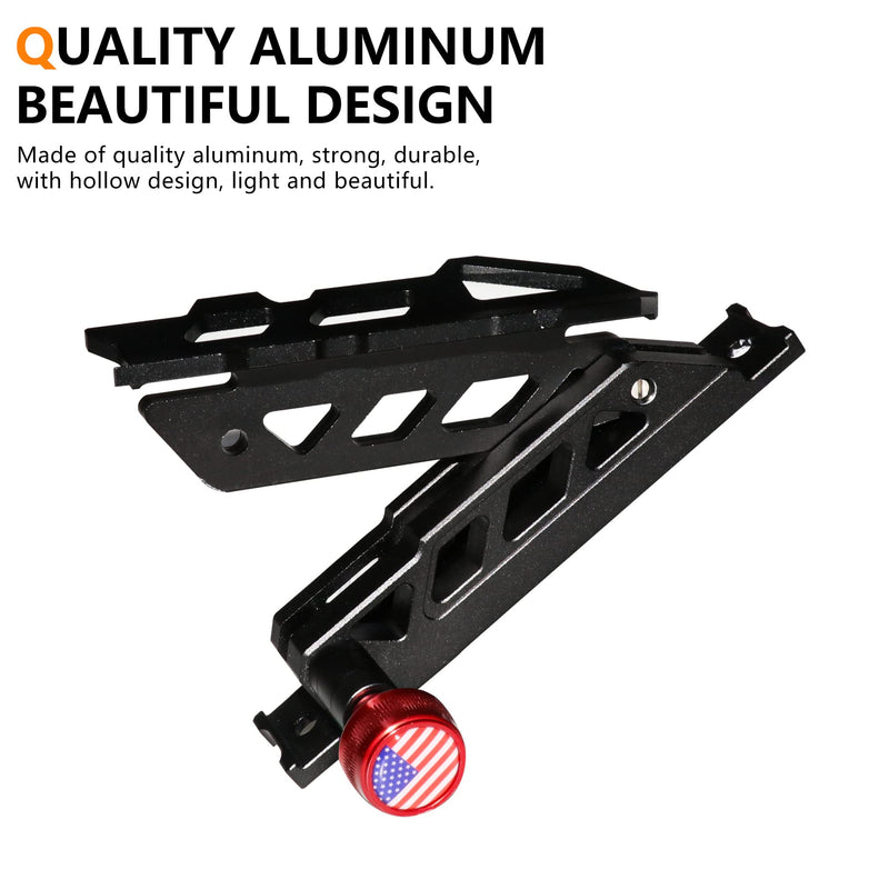 RERPRO Quick Release Fire Extinguisher Mount Brackets Holder Compatible with Jeep Wrangler UTV Polaris RZR Ranger Truck Aluminum Adjustable Roll Bar Fire Extinguisher Mount Bottle Holder Kit