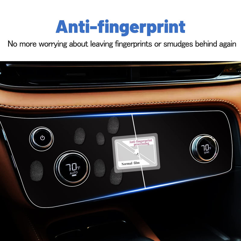 SHAOHAO for 2022 Infiniti QX60 Screen Protector 2023 2022 QX60 AC Panel Screen Protector, Fit for Infiniti QX60 2022 Air Conditioner Screen Protector QX60 2022 2023 AC Panel Screen Protector for Infiniti QX60 2022 2023