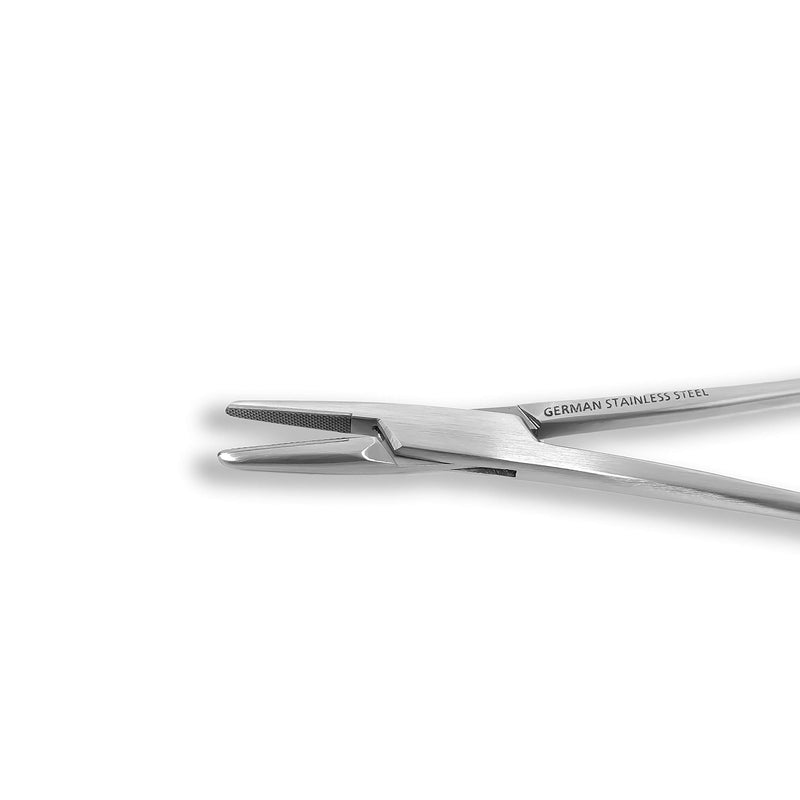 Cynamed TC Mayo Hegar Needle/Suture Holder Driver with Tungsten Carbide Inserts and Gold Rings - Premium Grade Instrument (6 in.)