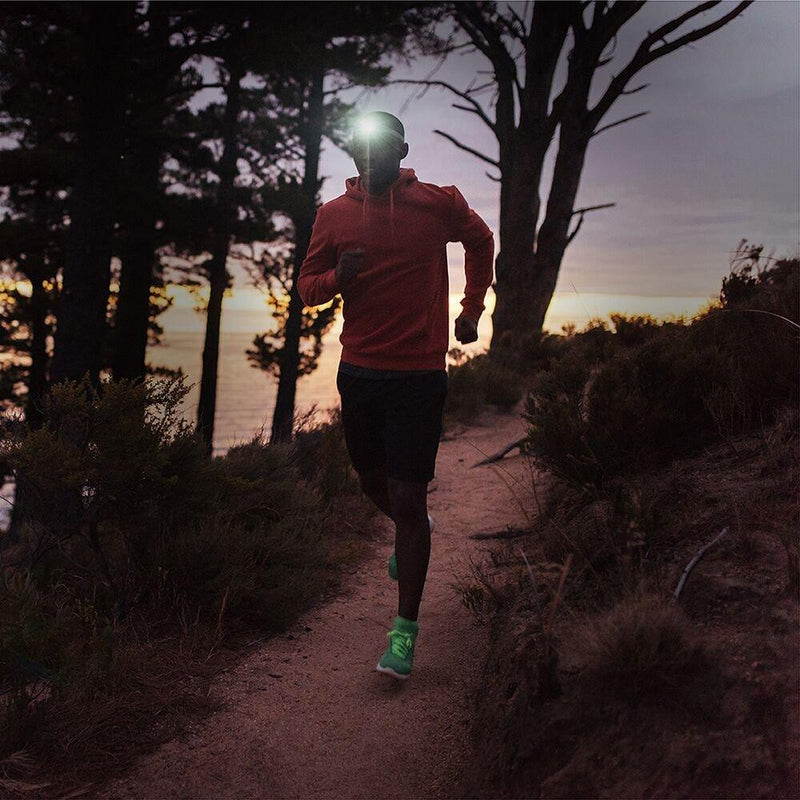 VEKKIA Ultra Bright LED Headlamp - 5 Lighting Modes, White & Red LEDs, Adjustable Strap, IPX6 Water Resistant. Great For Running, Camping, Hiking & More. Batteries Included