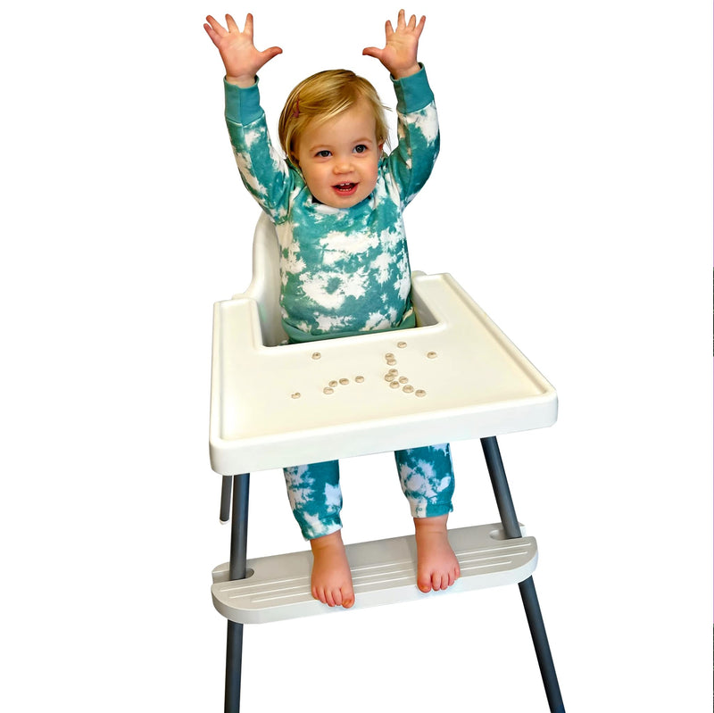 Matching Footrest for The IKEA Antilop High Chair, Adjustable and Reversible -The Footie