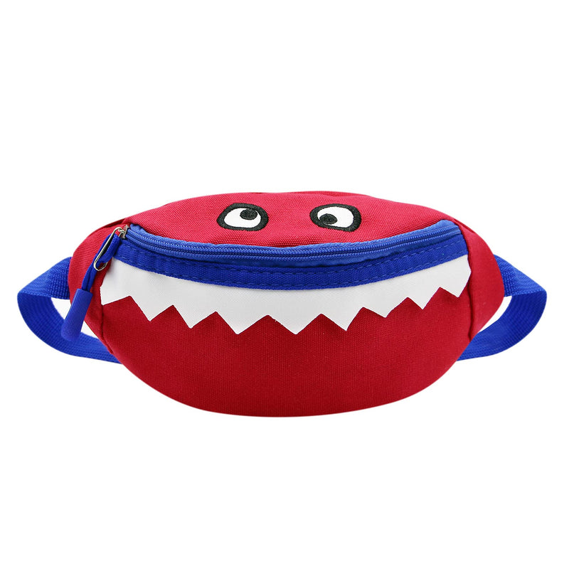 Toddler Baby Mini Fanny Pack Kids Sports Running Purse Waist Pack Belt Bum Bag Red