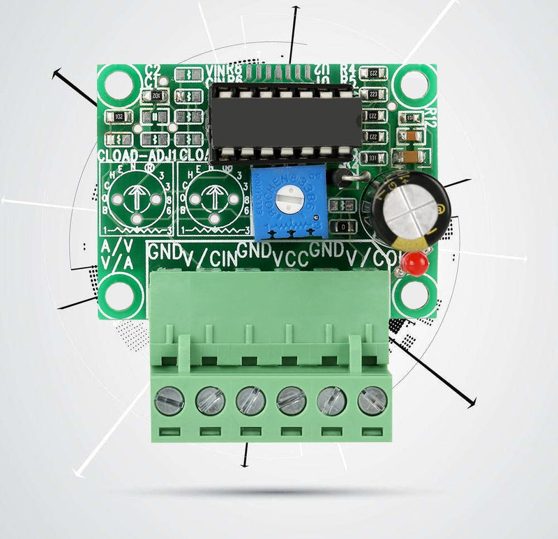 Voltage to Current Converter, 0-5V to 4-20mA Voltage Signal to Current Converter Module V/I Converter Voltage to Current Board 1pc