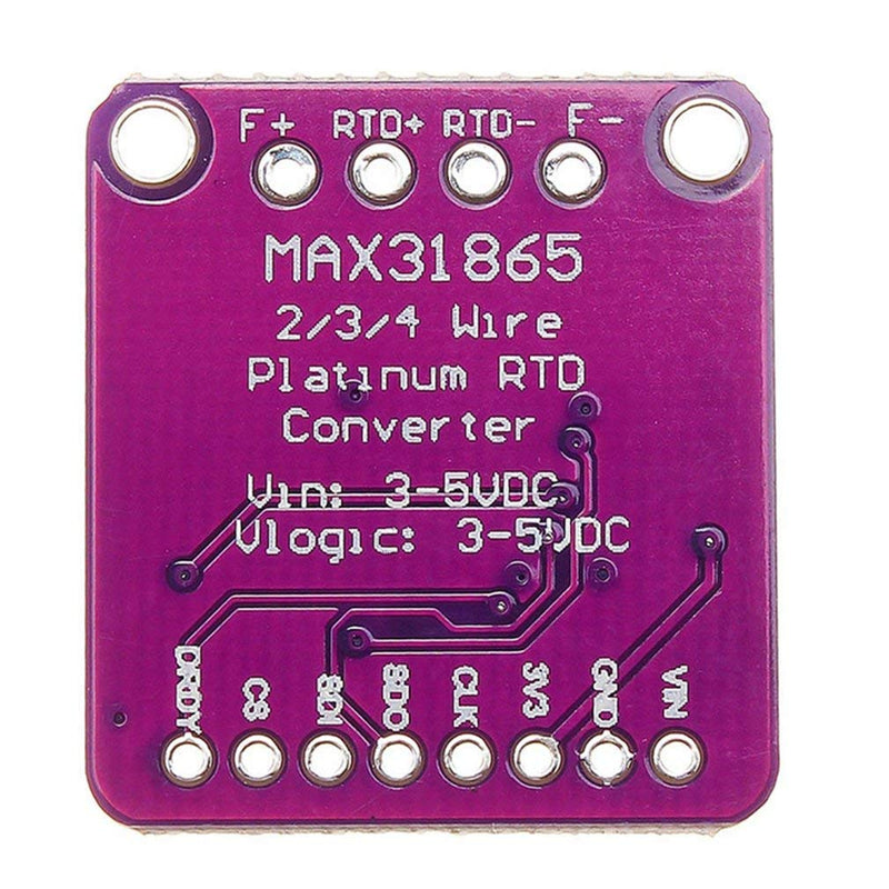 TECNOULAB 5pcs MAX31865 RTD Platinum Resistance Temperature Detector Module PT100 - PT1000