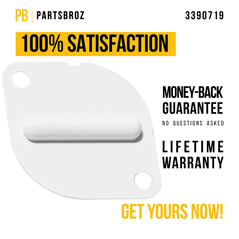 3390719 Thermal Fuse by PartsBroz - Compatible with Whirlpool Dryers - Replaces WP3390719, AP6008309, 688841, 690198, 279650, 3389639