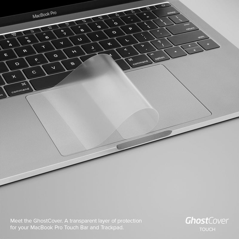 UPPERCASE GhostCover® Touch Premium Trackpad Protectors with Matte Finish, Compatible with 2022 M2 MacBook Air 13", A2681, 2 Pack, Matte Clear MacBook Air 13" w/M2, (2022+)