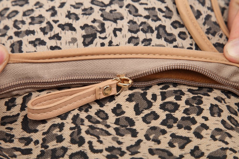 15.5 Inch Laptop Sleeve Case-Stylish Leopard Ultrabook Sleeve MacBook Bag for Acer/Asus/Dell/iPad Pro/Lenovo/MacBook Pro/MacBook Air/Surface Pro 4 with Handle 15-15.6inches