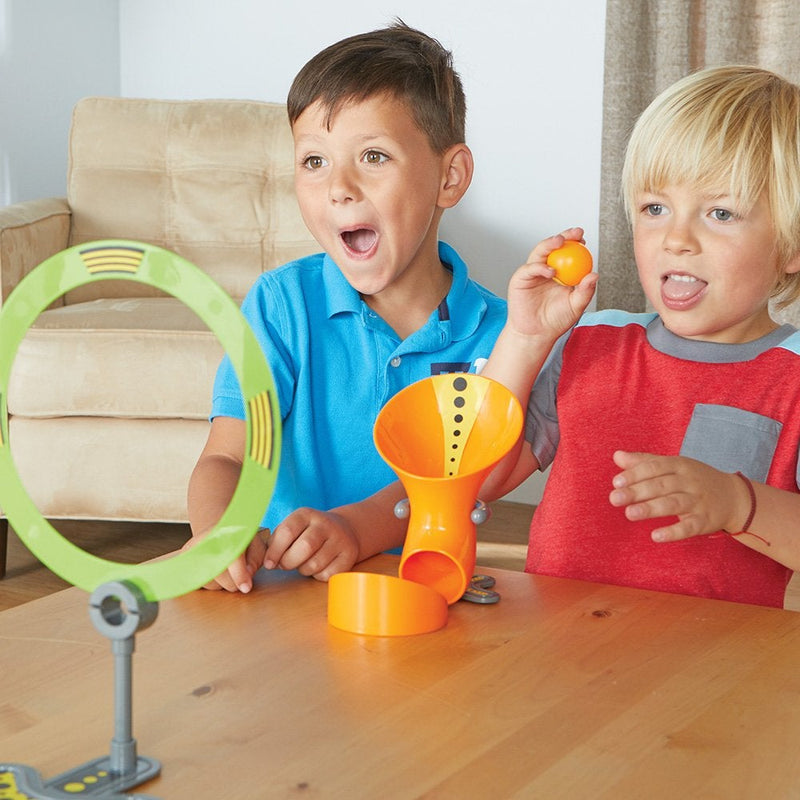 Learning Resources Crashapult STEM Challenge, STEM Catapult Game, 13 Pieces, Ages 5+