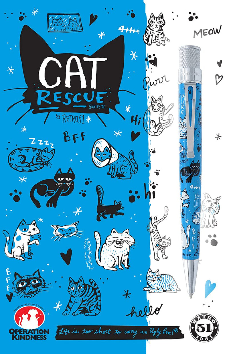 Retro 1951 Cat Rescue series Series IV Ballpoint Pen