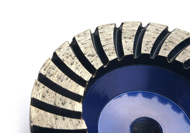 4" Concrete Diamond Cup Wheel Grinding with Aluminum Based 5/8-11 Thread 50 Grit for Angle Grinder