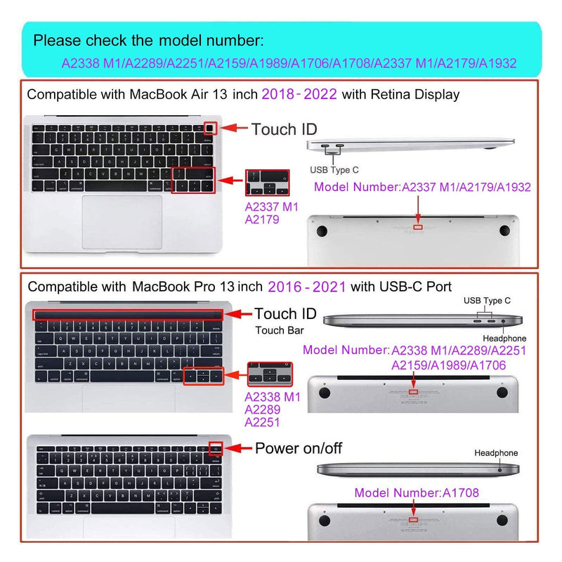 MOSISO Laptop Sleeve Compatible with MacBook Air 13 inch Case A2337 M1 A2179 A1932 2021-2018 / Pro 13 inch A2338 M1 A2251 A2289 A2159 A1989 A1706 A1708, PU Leather Vintage Book Folio Cover, Wine Red