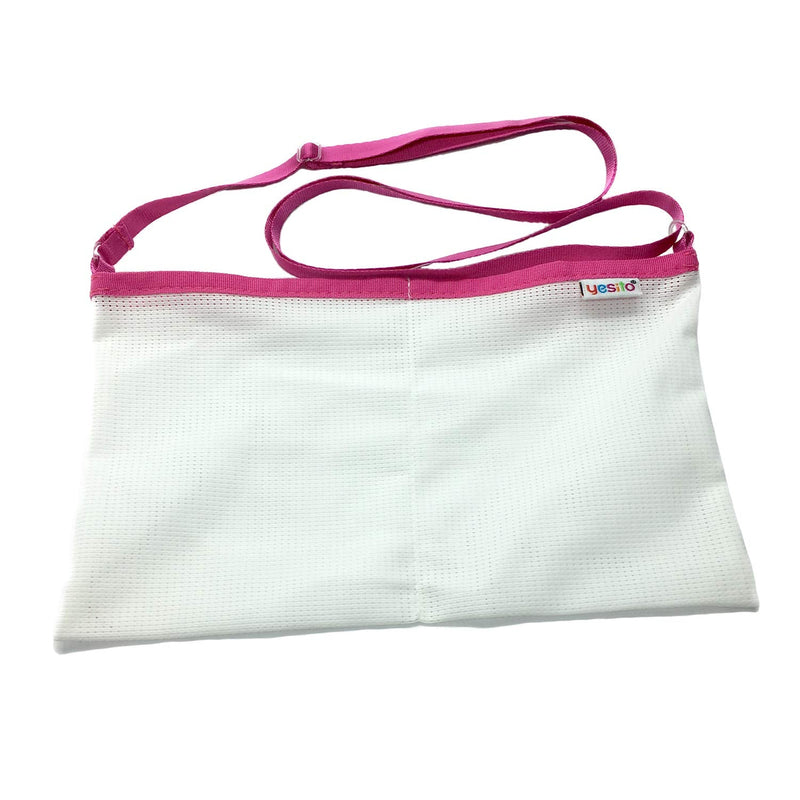 Yesito Mastectomy drainage pouch and Shower pouch for Post Mastectomy Support (Pale pink)