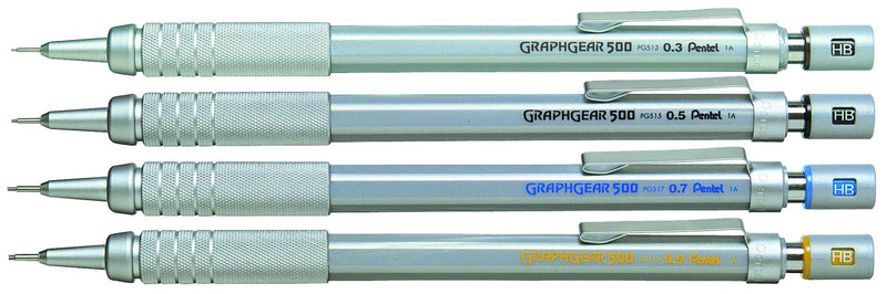 Pentel Graphgear 500 PG517 0.7mm Mechanical Drafting Pencil