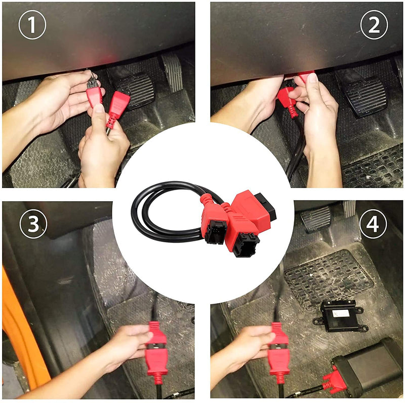 Autel FCA 12+8 Universal Adapter Cable Adapter Diagnostic Cable Maxisys Series Scanner
