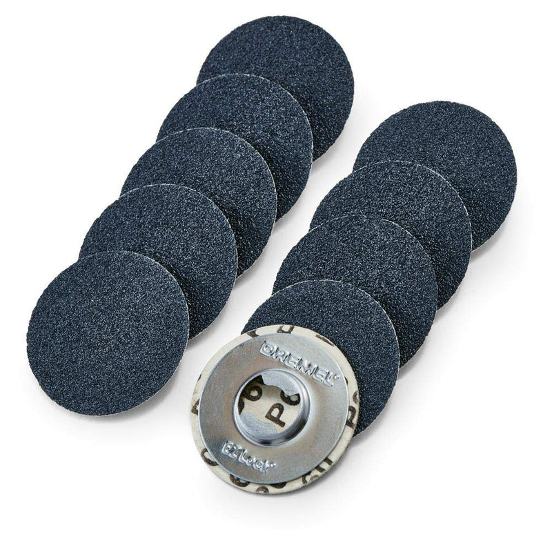Dremel SD60-PGK Sanding Discs (for Claw Care - Accessory Kit for Dremel 7020 PGK with 10 sanding discs for nail grinding of dogs and cats) EZ SpeedClic SD60-PGK Nail Care Accessory Set for Pets, 10 Pieces