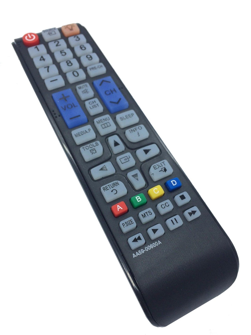 AA59-00600A Replaced Remote fit for Samsung TV UN22F5000 UN32F5000 UN40F5000 UN46F5000 UN50F5000 UN40EH6000 UN40EH6050 UN46EH6000 UN46EH6050 UN50EH6000 UN50EH6050 UN55EH6000 UN55EH6050 UN60EH6000