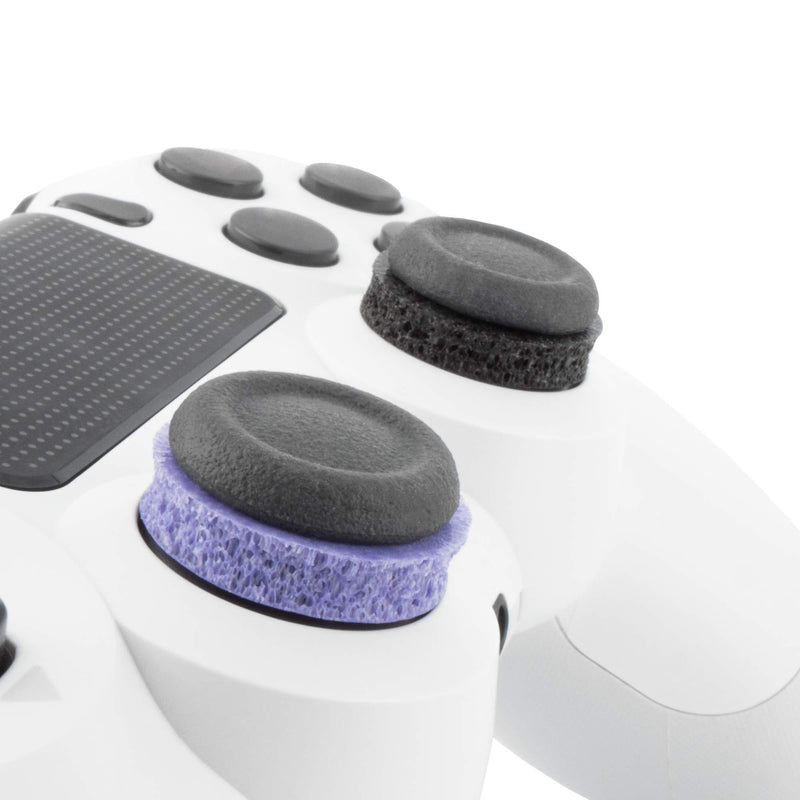 KontrolFreek Precision Rings | Aim Assist Motion Control for PlayStation 4 (PS4), Xbox One, Switch Pro & Scuf Controller (Black/Purple) Black/Purple