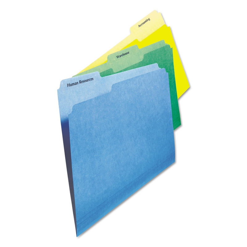 Avery 5029 Clear File Folder Labels, 1/3 Cut, 2/3 x 3-7/16, 450/Pack