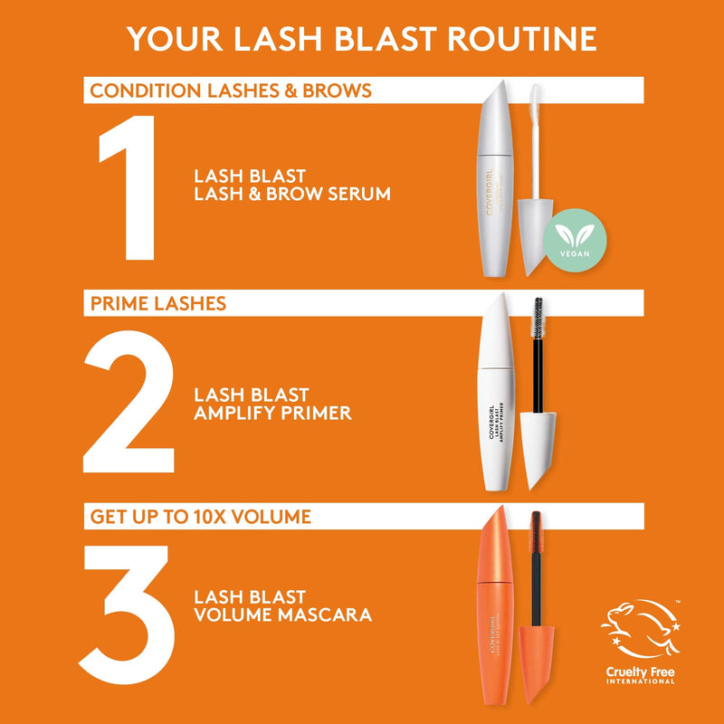 COVERGIRL Lash Blast Volume Mascara, Black, Pack of 1 1 Count (Pack of 1) REGULAR