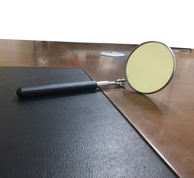 Telescoping Inspection Mirror,Telescoping Flexible Inspection Mirror 360 Swivel，car Inspection Mirror .Mechanics Mirror on a Stick，Diabetic Mirror for feet