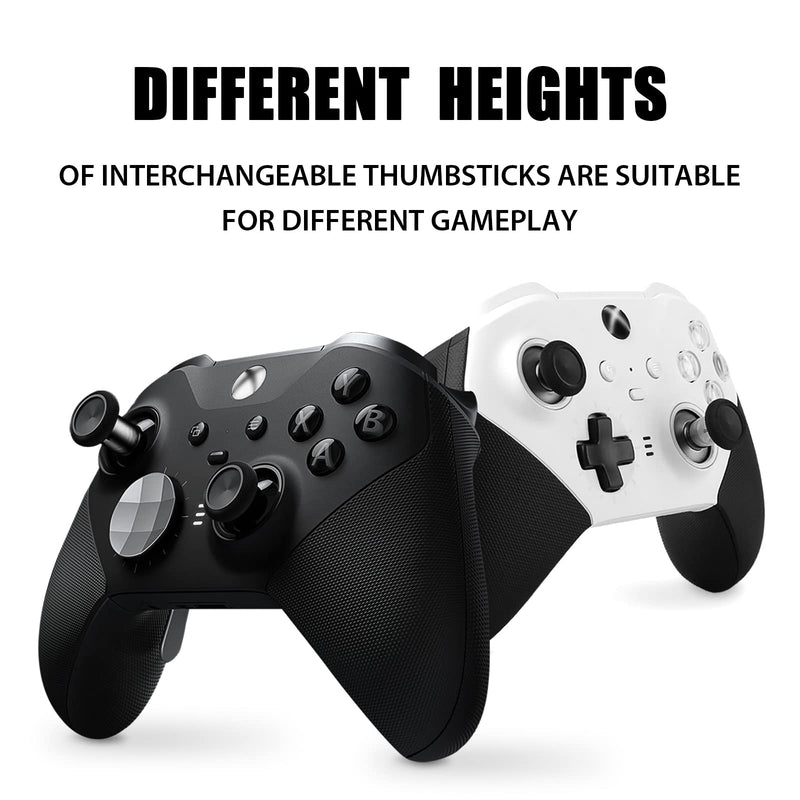 Elite Series 2 Thumbsticks - 6 in 1 Magnetic Joysticks for Xbox Elite Controller Series 2 Core(Model 1797), Accessories Replacement Included 2 Tall, 2 Standard, 2 Classic