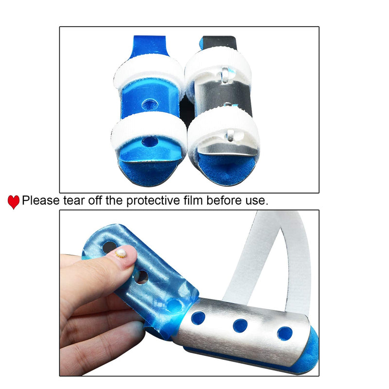 5 Pieces Trigger Finger, Mallet Finger Splints, Finger Support, Finger Protection Support for Finger Arthritis, Trigger Finger and Finger Joint Pain 5 Piece