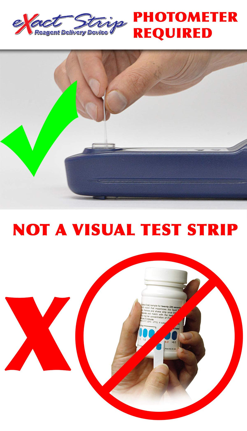 Industrial Test Systems Exact 486656 Micro Total Hardness High Range Strip for Photometers