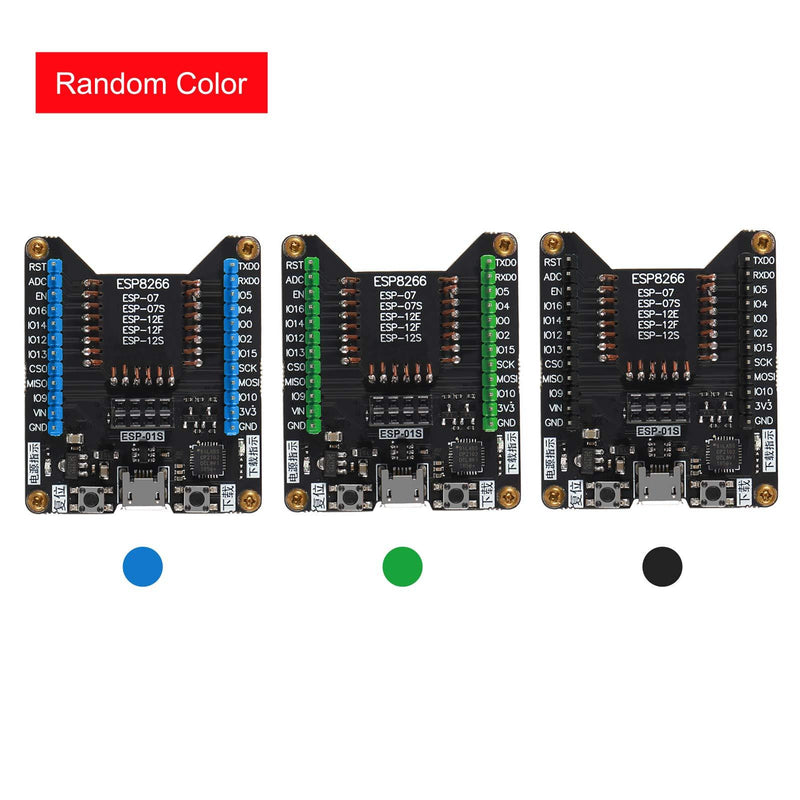 DORHEA ESP8266 Code Burner Firmware Downloader Flash Download Tool Test Board + 5pcs ESP-12E ESP12E WiFi Module Compatible with Ardu-ino, Wireless Transmission Serial Transceiver Receiver