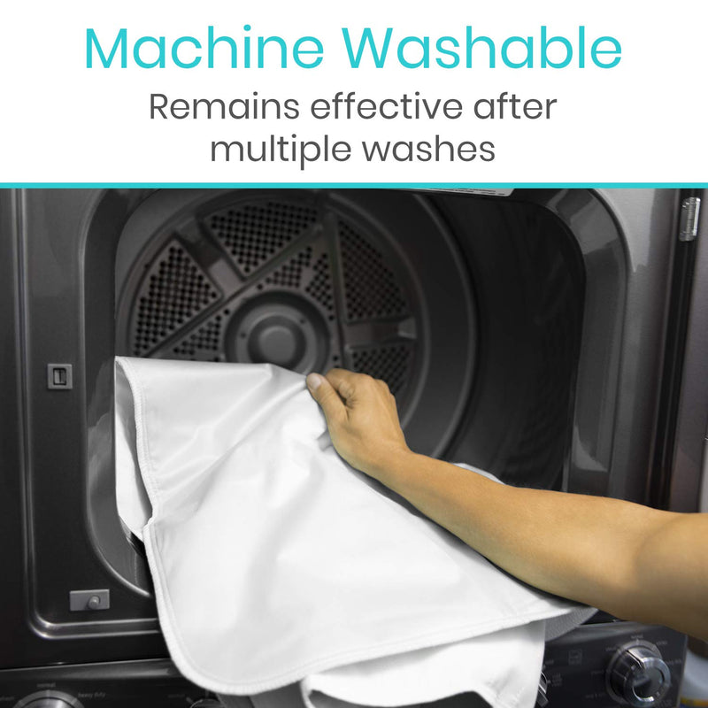 Vive Washable Incontinence Bed Pad - Heavy Duty, Absorbent Waterproof Urinary Mattress Protector - Overnight Sheet, Reusable Dry Bed Wetting Urinary Underpad Mattress Protection - Elderly Seniors, Kid 1 34" x 36"