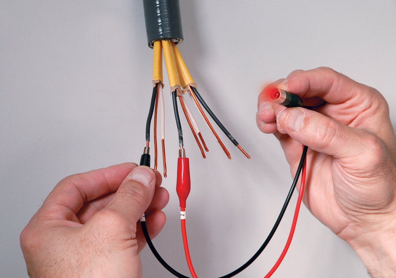 Extech CT20 Remote and Local Continuity Tester , green Standard