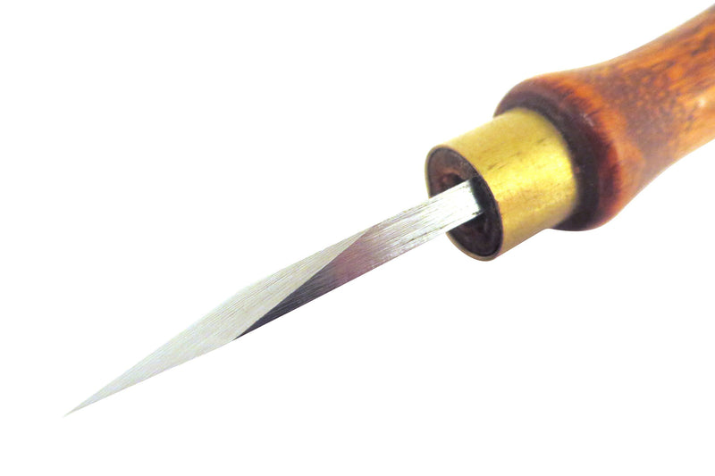 Narex Dual Double Bevel Striking Marking Knife with Blade from Hardened Mn-V Steel Heat Treated to HRc 61 822301