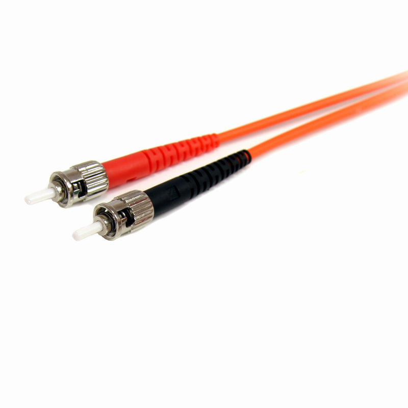 StarTech.com 3m Fiber Optic Cable - Multimode Duplex 62.5/125 - LSZH - OM1 - LC to ST Cat6 Patch Cable (FIBLCST3)