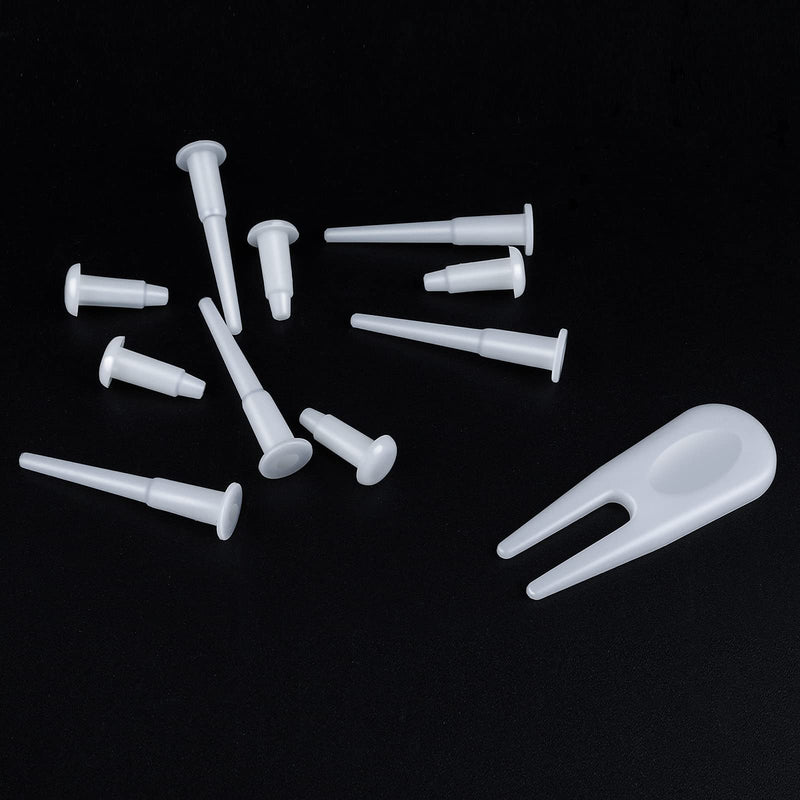 Aster Yoga Ball Fitness Exercise Ball Air Stopper Plug Pin Adapter Kit, Exercise Ball Plug Replacement Kit 5Pcs Large Plug& 1 Remover